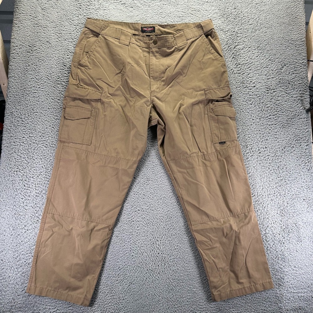 Tru-Spec Pant Mens 44x32 Beige Cargo Straight Leg Utility Workwear Technician